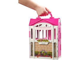 Barbie Glam Getaway House Bed and Bath Playset (Multi)